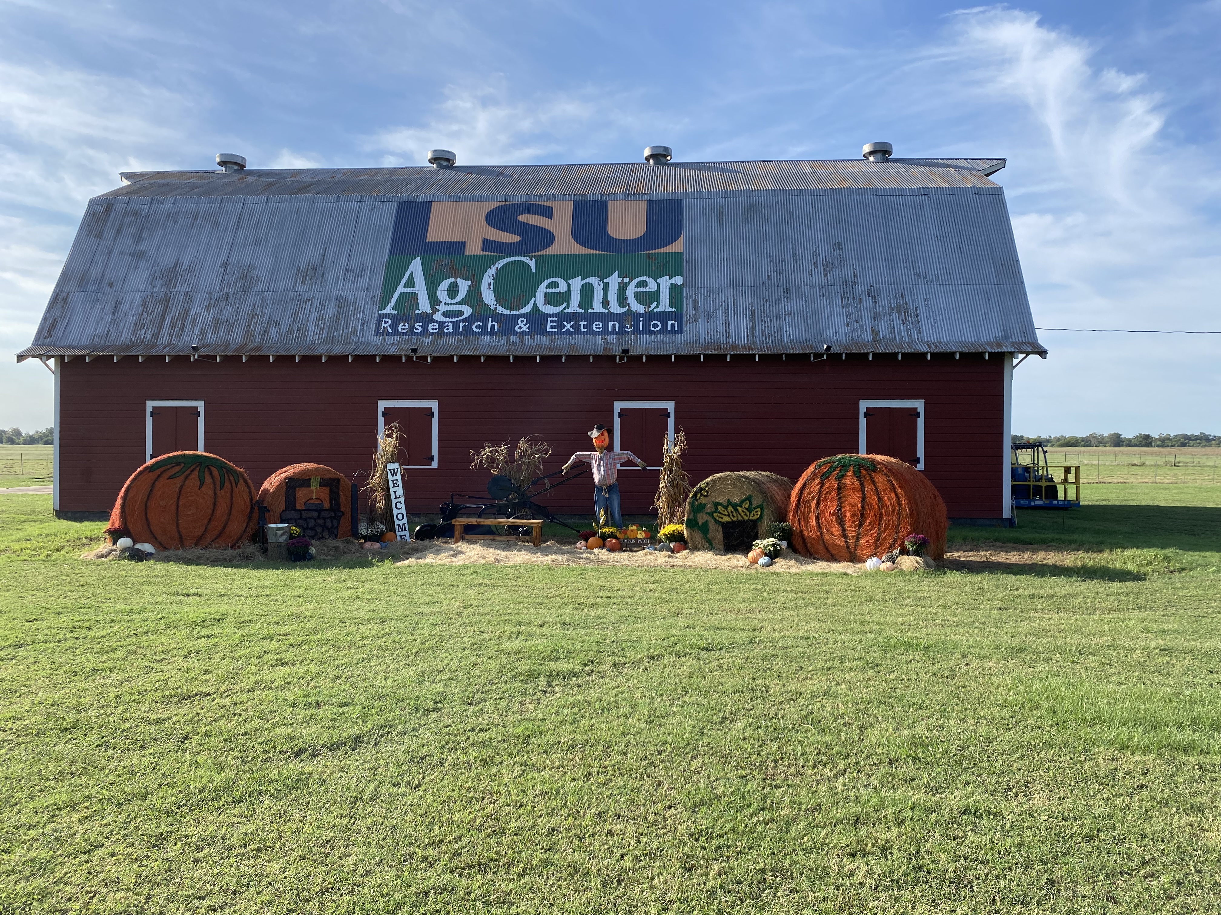 AgCenter red barn.